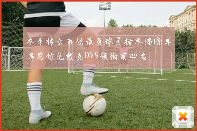 冬季转会市场最贵球员榜单揭晓库鸟恩佐范戴克DV9领衔前四名